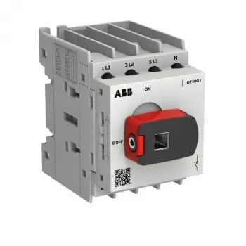 ABB OTOT40G1-4MSN2Plus lastfrånskiljare, 40 A, storlek G1, 4-polig
