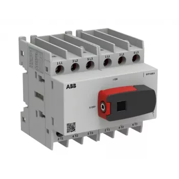 ABB OT Plus OT16G1-6BS 16 A 6-polig lastfrånskiljare med handtag och axel