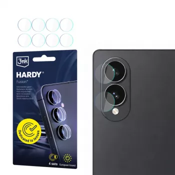 3MK Hardy Fusion objektivskydd för Samsung Galaxy Z Fold 8 – 9H hybridglas kameraobjektivskydd (transparent)
