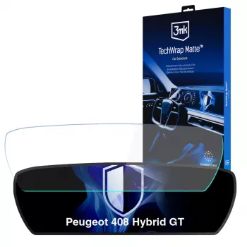 3MK PROTECTION TechWrap matt skyddsfilm för instrumentbrädan för Peugeot 408 Hybrid GT