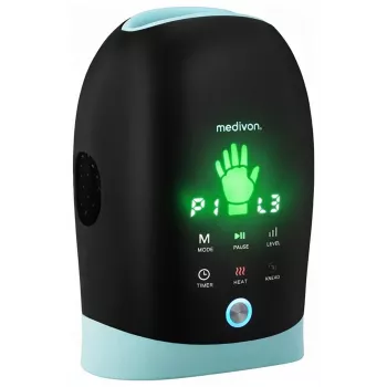 MEDIVON Hand Max hand- och handledsmassagerare med värme, svart