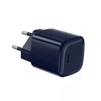 Crong NEO GaN 40W USB-C PD 3.2 väggladdare med AVS - marinblå
