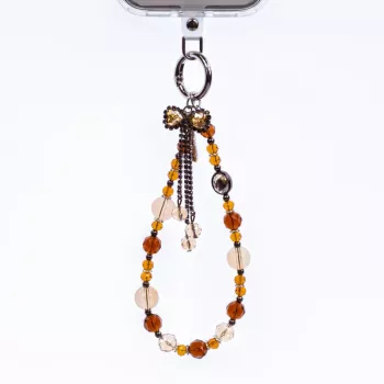 Crong mobilhänge Lanyard - guld rosett