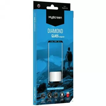 MyScreen Diamond Glass edge3D härdat glas skärmskydd för Motorola Edge 60 / Edge 60 Fusion - svart