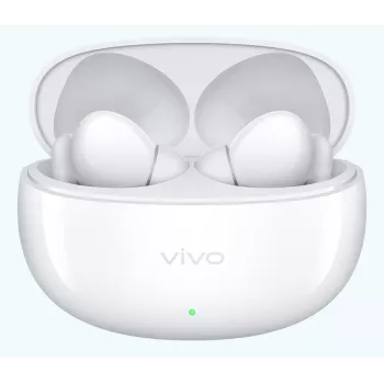VIVO Buds Pro trådlösa hörlurar med aktiv brusreducering, Bluetooth 5.2, aptX Adaptive, 29h batteri, IP52, vit