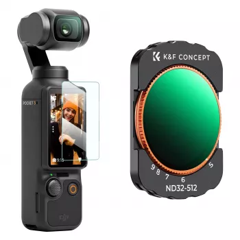 KF variabelt ND-filter ND32-ND512 Nano-X för DJI Osmo Pocket 3