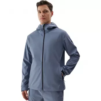 Herrsoftshelljacka 4F M283 Denim Blue storlek S
