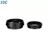 JJC LH-JXHALF motljusskydd med 37 mm filteradapterring för Fujifilm X Half, svart
