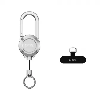 TECH-PROTECT ATH02 Urbanloop stöldskyddshållare för AirTag silver