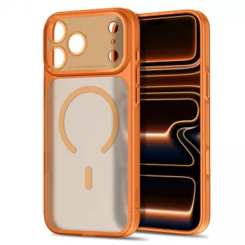 TECH-PROTECT MagPrime MagSafe-skal för iPhone 17 Pro Max / 18 Pro Max - matt Cosmic Orange