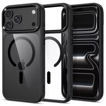 Tech-Protect Magmat MagSafe-skal för iPhone 17 Pro / 18 Pro svart/klar
