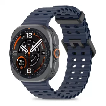 Tech-Protect Iconband Pro silikonarmband för Samsung Galaxy Watch Ultra 1/2 47mm blå