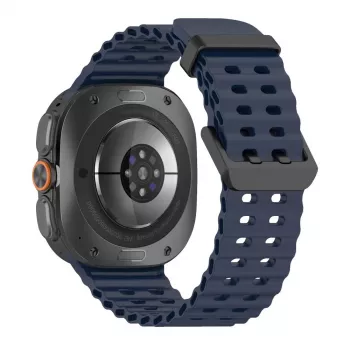 Tech-Protect Iconband Pro silikonarmband för Samsung Galaxy Watch Ultra 1/2 47mm blå