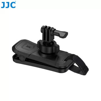 JJC BSCM-AC1S ryggsäcksremklämma för GoPro, DJI, Insta360, SJCAM actionkameror