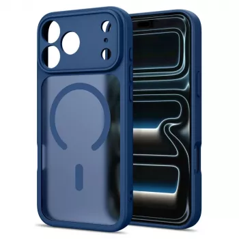Tech-Protect Basicmag MagSafe-skal för iPhone 17 Pro Max / 18 Pro Max – matt mörkblå