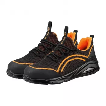 NEO TOOLS arbetsskor S1 SR Neo Air, stålhätta, orange, storlek 43