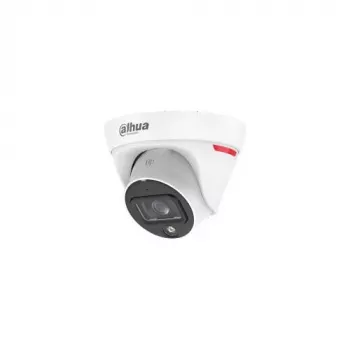 Dahua IPC-HDW1439T1-A-LED-0280B-PRO 4MP full-colour warm LED turret-nätverkskamera med inbyggd mikrofon, 2,8mm fast brännvidd, IP67, PoE