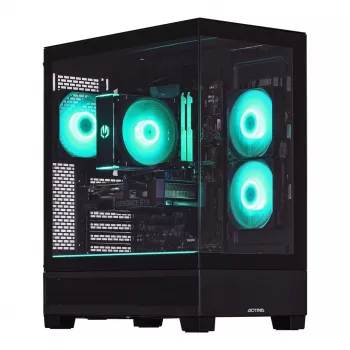 ACN Actina View 7500F gamingdator - AMD Ryzen 5 7500F, 16GB DDR5, 500GB NVMe SSD, Radeon RX 7600 XT 16GB, 650W nätaggregat, utan operativsystem