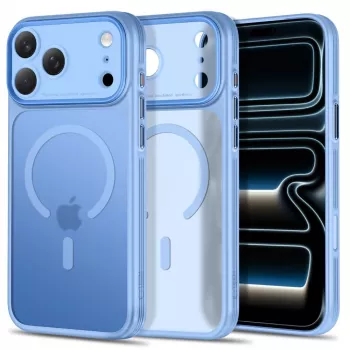 TECH-PROTECT MagPrime MagSafe-skal för iPhone 17 Pro / 18 Pro matt ljusblå