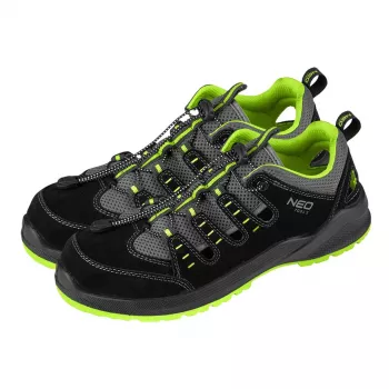 NEO Tools 82-089 arbetssandaler S1P SR, stålhätta, genomträngningsskyddande stålsula, storlek 39