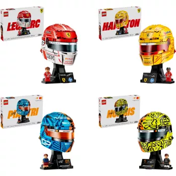 LEGO F1 hjälmar-paket