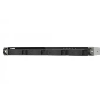 QNAP TS-432XeU-4G 4-bay rackmonterad NAS, AnnapurnaLabs AL314 quad-core 1,7 GHz, 4 GB DDR4, 1x 10GbE SFP+, 2x 2,5GbE RJ-45, 1U