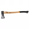 NEO TOOLS TOP-27-019 yxa med glasfiberhandtag, 600 g huvud i kolstål, 380 mm, halksäkert grepp, bladskydd, TÜV GS-testad