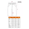 NEO Tools 81-276-L skyddsbyxa shorts storlek L grå/svart