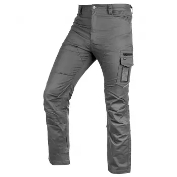 NEO TOOLS Mix&Match canvas-arbetsbyxa, grå, storlek M (81-287-3-M)