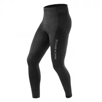 ROCKBROS RK2004L andningsbara cykelbyxor med 3D-gelpad, storlek L, svart