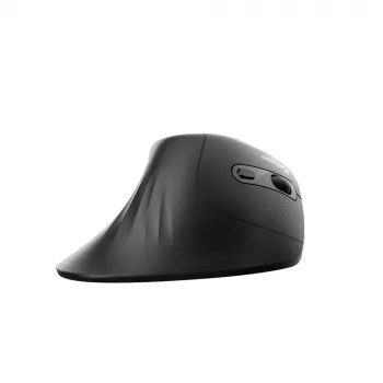 WOZINSKY WWM-1076 ergonomisk vertikal trådlös mus, 3600 DPI, svart