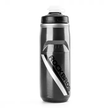 ROCKBROS termisk cykelflaska 620 ml BPA-fri gradient svart