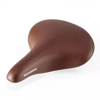ROCKBROS 6800S retro komfortcykelsadel - brun