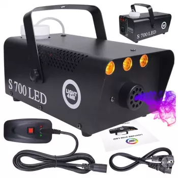 Light4Me S 700W LED-dim- och rökmaskin med fjärrkontroll