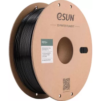 ESUN PETG+ 1,75 mm svart 1 kg pappersrulle filament