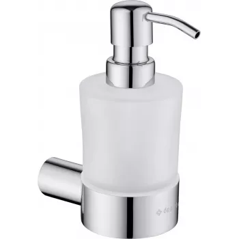 DEANTE ADR_0421 väggmonterad manuell tvålpump för Tork S1 flytande tvål, 1 000 ml, vit ABS-plast