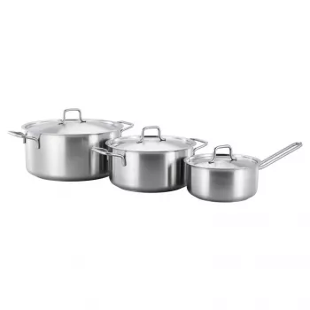Fiskars kastrullset 1,5/3/5L