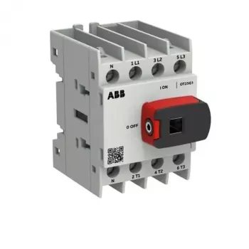 ABB OTOT25G1-4BSN1Plus lastfrånskiljare, 25 A, storlek G1, 4-polig