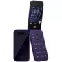 HMD 2660 Flip violett 4G LTE dual-SIM vikbar mobiltelefon