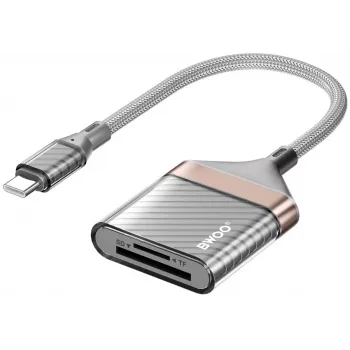 BWOO USB-C 2-i-1 SD/TF-kortläsare (BO-BZ64)