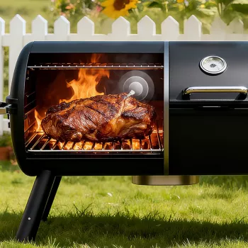 METAPEN Meatmeet X Pro Bluetooth/Wi-Fi kökstermometer med app för grill, ugn, smoker - svart