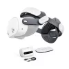 BOBOVR M3 Pro+ batteri huvudrem med 6500 mAh batteri och laddstation för Meta Quest 3/3S - vit