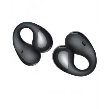 Soundpeats PearlClip Pro true wireless open-ear clip-on-hörlurar med AI ENC, Bluetooth 5.3, 32h batteri, IPX4, svart