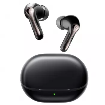 Soundpeats Air5 Pro trådlösa hörlurar med hybrid-ANC, LDAC, Bluetooth 5.3, svart