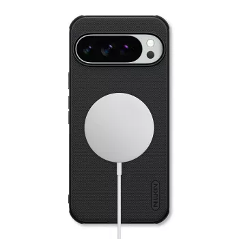 Nillkin Super Frosted Shield Pro Magnetic-skal för Google Pixel 10 Pro XL - svart