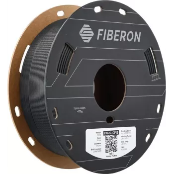 Polymaker Fiberon PA612-CF15 3D-skrivarfilament, 1,75 mm, 0,5 kg, svart