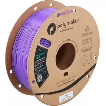 Polymaker PETG 3D-skrivarfilament, 1,75 mm, 1 kg, lila