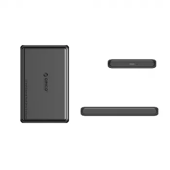 ORICO DDL25-C3 2,5 inch HDD/SSD-kabinett USB-C 5Gbps svart
