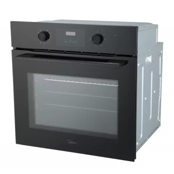 Midea MBO65M80M1-BK inbyggnadsugn, 70L, touchskärm, svart