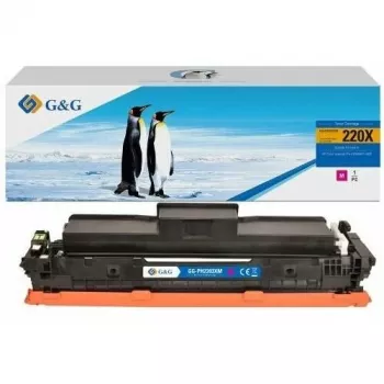 G&G XL-tonerpatron kompatibel med HP 220X (W2203X), magenta